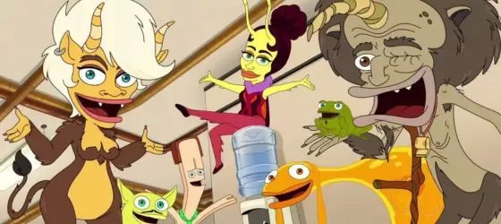 Characters of Big Mouth spin-off Human Resources.